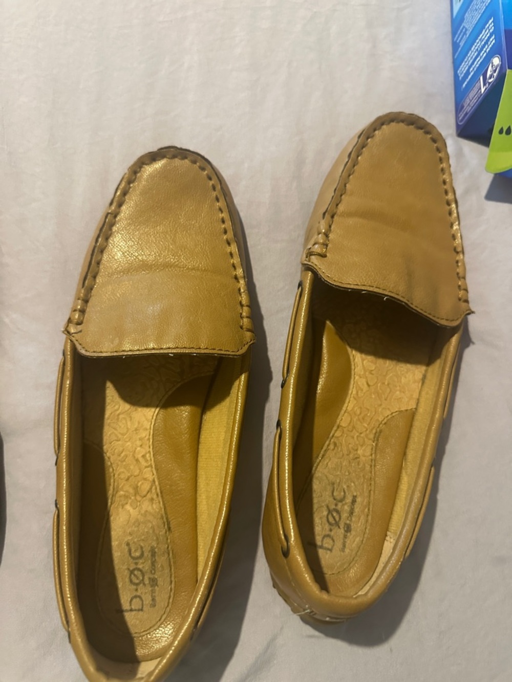 boc Women's Loafers in Mustard Tan